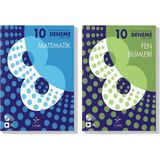 5 Yıldız Yayınları LGS 2023 Matematik Fen Bilimleri Deneme Seti (2 Kitap)