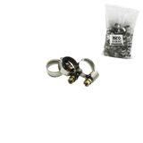 50 ADET 13-19MM METAL HORTUM KELEPÇE TORK AYARLI - AYARLANABİLİR KLİPS (5264)