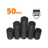 50 Adet 15X3 Yuvarlak Mıknatıs - Çok Amaçlı Süsleme Magneti