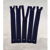 50 adet 18 cm Dikiş işleri için, Etek, pantolon, cüzdan, iç cep, kol yırtmaç, okul kalemlik (Lacivert)