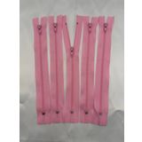 50 adet 18 cm Dikiş işleri için, Etek, pantolon, cüzdan, iç cep, kol yırtmaç, okul kalemlik (Pembe)