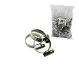 50 ADET 20-32MM METAL HORTUM KELEPÇE TORK AYARLI - AYARLANABİLİR KLİPS