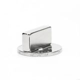 50 Adet 20X10x5 Mm Neodyum Magnet N35 Güçlü Mıknatıs Köşeli Dayanıklı Nikel Kaplama