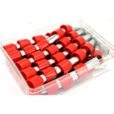 50 Adet 35mm² Kablo Yüksüğü Bakır Kırmızı Yüksük