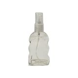 50 Adet 50 ml Boş Sprey Şişesi, Yassı Model ve Sprey Başlıklı - Renkli