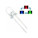 50 Adet 5Mm 2 Pin Rgb Led Flash Fast Hızlı Mantar Tip Led Arduino