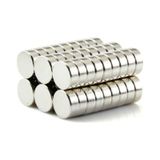 50 Adet 6Mm X 3Mm Yuvarlak Güçlü Neodyum Mıknatıs Magnet