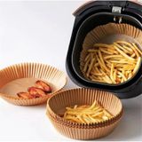 50 Adet Airfryer Pişirme Kağıdı Hava Fritözü Tek Kullanımlık