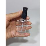 50 Adet Boş Şişe siyah Spreyli Kolonya Şişesi Doldurulabilir Cep Plastik Parfüm Şişesi 50 Ml desenli