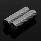 50 Adet Çap 12Mm X Kalınlık 2Mm Yuvarlak Güçlü Neodyum Mıknatıs