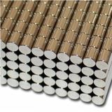 50 Adet Çap 4 mm x Kalınlık 4 mm Yuvarlak Süper Güçlü Neodyum Mıknatıs