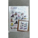 50 adet Cross Stitch ayakkabı (American School Needlecraft #3699)
