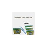 50 Adet Kapaklı Karton Çorba Kasesi 16 Oz - 100 x 150