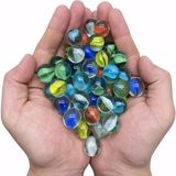 50 Adet Misket Bilye Hediye Paketinde Mini Sürpriz Oyuncak Hediyeli Nostalji Misket Oyuncak