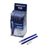 50 ADET PENSAN BÜRO MAVİ TÜKENMEZ KALEM M-MEDİUM - 1.0MM UÇ (4604)