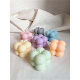 50 Adet Renkli Mini Bubble Mum Seti, Davet, Nikah, Söz, Nişan ve Kına Hediyesi - Seçenek 1