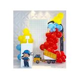 50 Adet Sarı, Kırmızı, Mavi Balon ve 5Mt Balon Zinciri