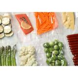 50 Adet Tırtıklı Vakum Poşeti Seti 15x20 cm – Gıda & Ev Tipi Vakum Paketleme Poşetleri – Sızdırmaz, Dayanıklı, Et, Sebze & Hazır Gıdalar İçin Uyumlu (15x20 EBATLARDA 50 ADET)