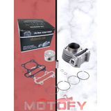 50 Cc Scooter Motosikletler İçin - 100 Cc Silindir Piston Segman Dönüşüm Seti 50mm Piston Silindir Boyu 71 Mm Swan A Kalite