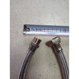 50 Cm 3/4X1/2 Kalin Celik Orgulu Baglanti Hortumu Nipelli 1 Ad