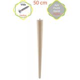 50 Cm Ahşap Ham Ayak Kütük Masa Orta Sehpa Zigon Ayağı