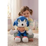 50 CM Büyük Boy Sonic Peluş Oyuncak – Yumuşacık Sevimli Kahraman Çocuk Hediyesi