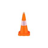 50 cm Kırılmaz Trafik Konisi (Reflektifli) UT 5002