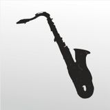 50 cm Klarnet Folyo Sticker