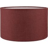 50 cm Silindir Masa Tavan Lambader Sarkıt Abajur Başlığı Bordo 50CMX30CM - Çok Renkli