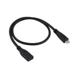 50 Cm Type-C Usb 3.1 Dişi Erkek Uzatma Kablosu 50Cm Typec Uzatma