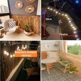 50 Cm X 7 Metre Doğal Bambu Çit Hasır Kamış Bahçe Çiti Balkon Çiti Dekorasyon Gölgelik Çit