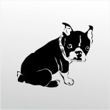 50 cm Yavru Köpek Folyo Sticker