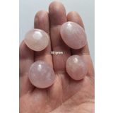 50 Gram Doğal Pembe Kuvars Tamburlu Parçalar 639
