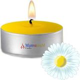 50 Li Papatya Kokulu Sarıtealight Mum - 50 Adet