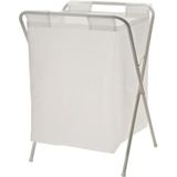 50 Litre Beyaz,katlanır, Çamaşır Sepeti Açılır Kapanır Pratik Kirli Sepeti 50 Lt U42X G43X Y60 cm