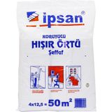 50-M2 Hışır Şeffaf Koruyucu Örtü (4887) - Renkli - 1