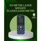 50 Metre Lazer Mesafe Ölçer Profesyonel Dijital Ölçüm Cihazı