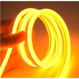50 Metre Neon Amber 220 V Esnek Hortum Şerit Led Işık Aydın+fiş