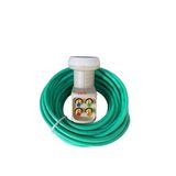 50 Metre Rg6 U6 Hazır Uçlu Çanak Anten Montaj Kablosu + 4 Lü Lnb Elenbi Elenbi