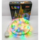 50 Metre Rgb Yıldızlı Led Işık – 8 Modlu 250 Yıldız, Yılbaşı Ve Etkinlik Aydınlatması Vitrin