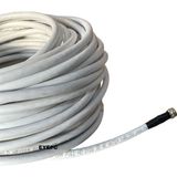 50 Metre Uydu Anten Kablosu Çanak Anten Kablosu Rg 6/u-6 64 Telli