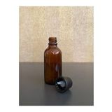 50 ml Amber Şişe İçten Damlalıklı 50 Adet