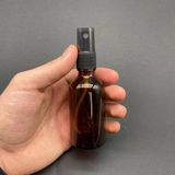 50 Ml Kahverengi Cam Şişe Beyaz Spreyli , 50Cc Amber Spreyli Boş Şişe x 6 Adet