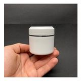 50 ml Plastik Krem Kutusu , 50 cc Beyaz Renkli Kapaklı Krem Kavanozu x 3 Adet