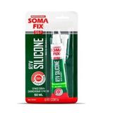 50 ml Somafix Kırmızı Tüp RTV Silikon Sıvı Conta 350 ºC