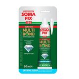 50 ml Somafix Şeffaf Multi Bond Hibrid Suya Dayanıklı Yapıştırıcısı Kristal Silikonu S65