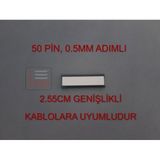 50 Pin 0.5Mm Adımlı Flex Kablo Uzatıcı Ffc Uzatma Soketi Fleks Ekleme Birleştirme Aparatı Konnektörü