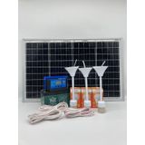 50 W Monokristal Panelli Güneş Enerji Seti Solar Aydınlatma
