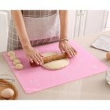 50 x 40 cm Silikon Hamur Açma Matı Ölçekli Yapışmaz Kaymaz Mat Erişte Mantı Hamuru Altlığı Silpat - Renkli