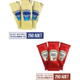 500 Adet Ketçap Sachet Pp Tek Tullanımlık 9 gr x 250 ve Mayonez Sachet Pp 10 gr x 250